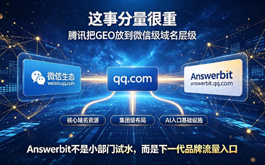 腾讯重磅入局GEO，实体老板别再观望！AI新流量基建窗口期正在收紧