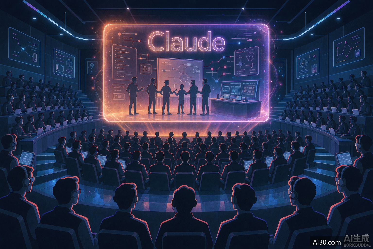 Claude Frontier Academy 配图